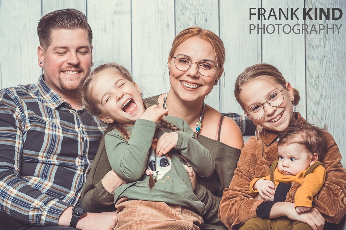 Family-Fotoshooting mit bis zu f�nf Personen bei Frank Kind Photography!