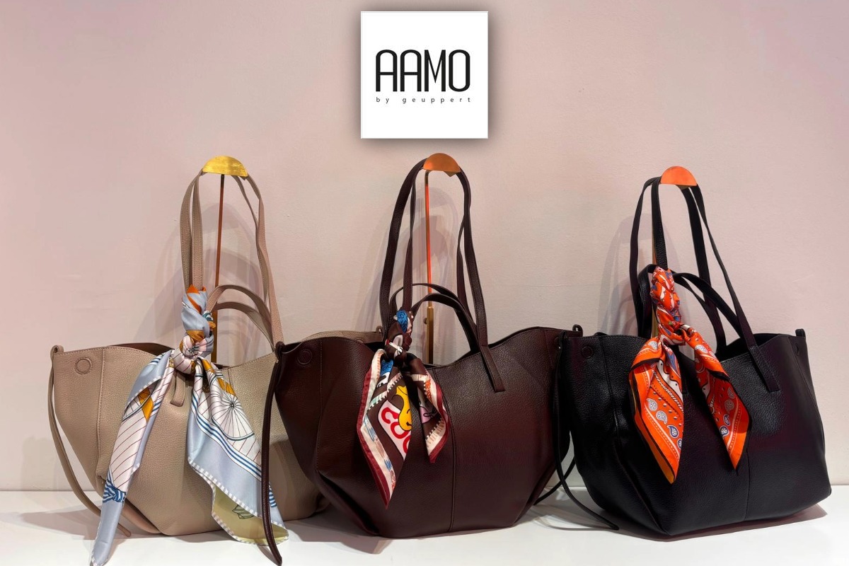 Eleganter Shopper inklusive Tuch nach Wahl!