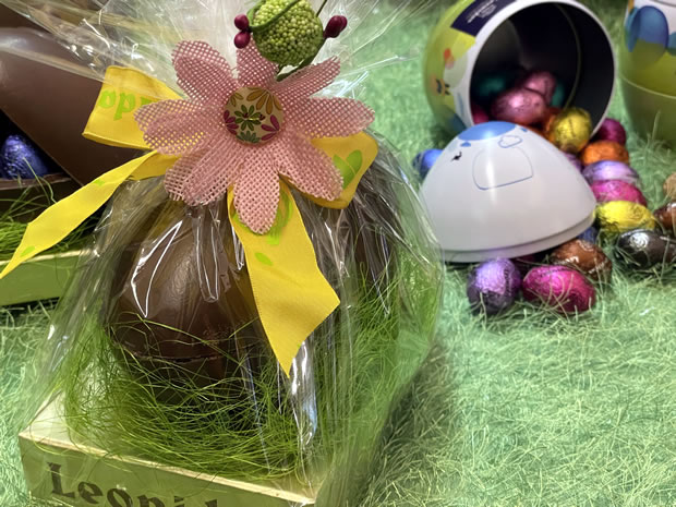 OecherDeal prsentiert Leonidas Aachen mit Schokolade und Pralinen zu Ostern