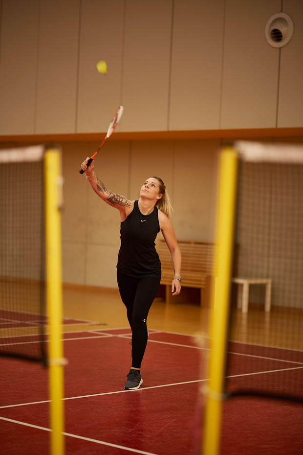 OecherDeal prsentiert die Derby Arena mit Badminton
