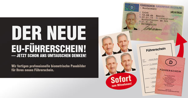 OecherDeal präsentiert Foto Geyer mit Passbildern