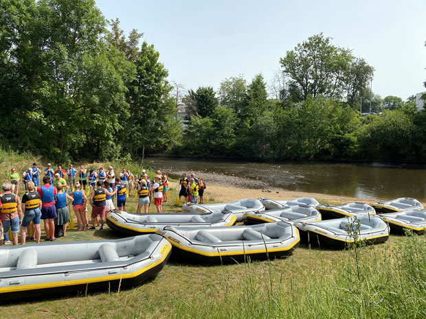 OecherDeal prsentiert Rur-Rafting mit Kanutotal