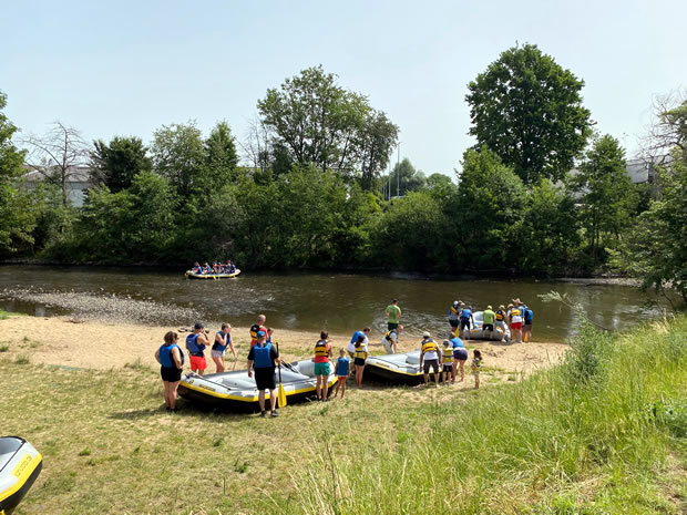 OecherDeal prsentiert Rur-Rafting mit Kanutotal